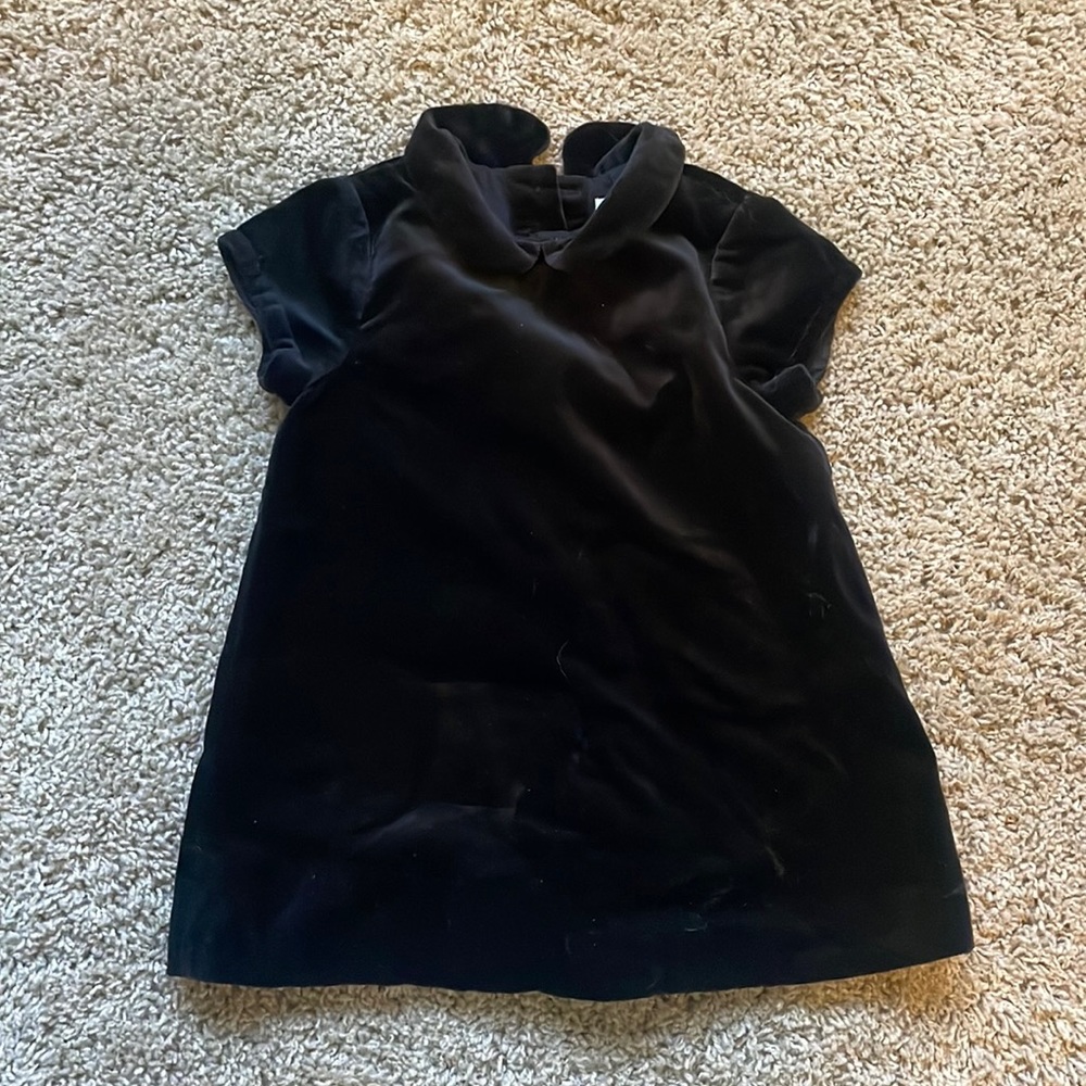 Pottery barn kids velour dress for baby!